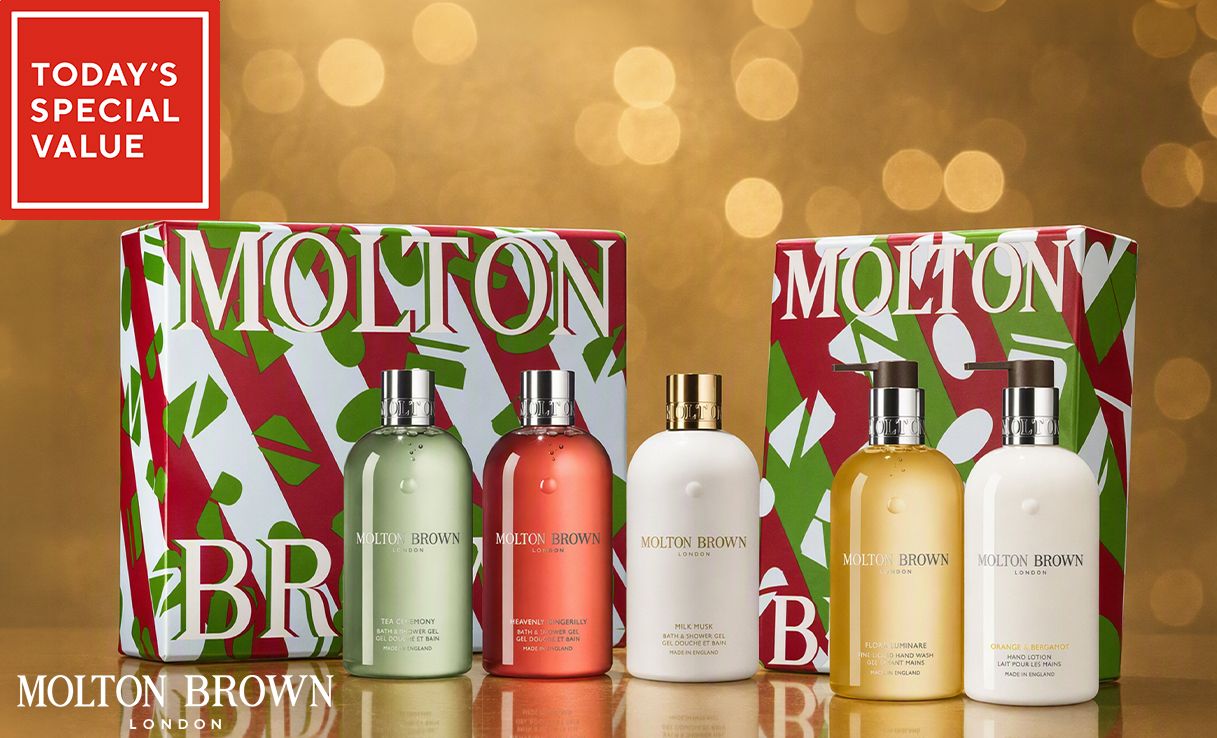 Spread the cost of this Molton Brown Indulgent Bath & Body Gift Collection
