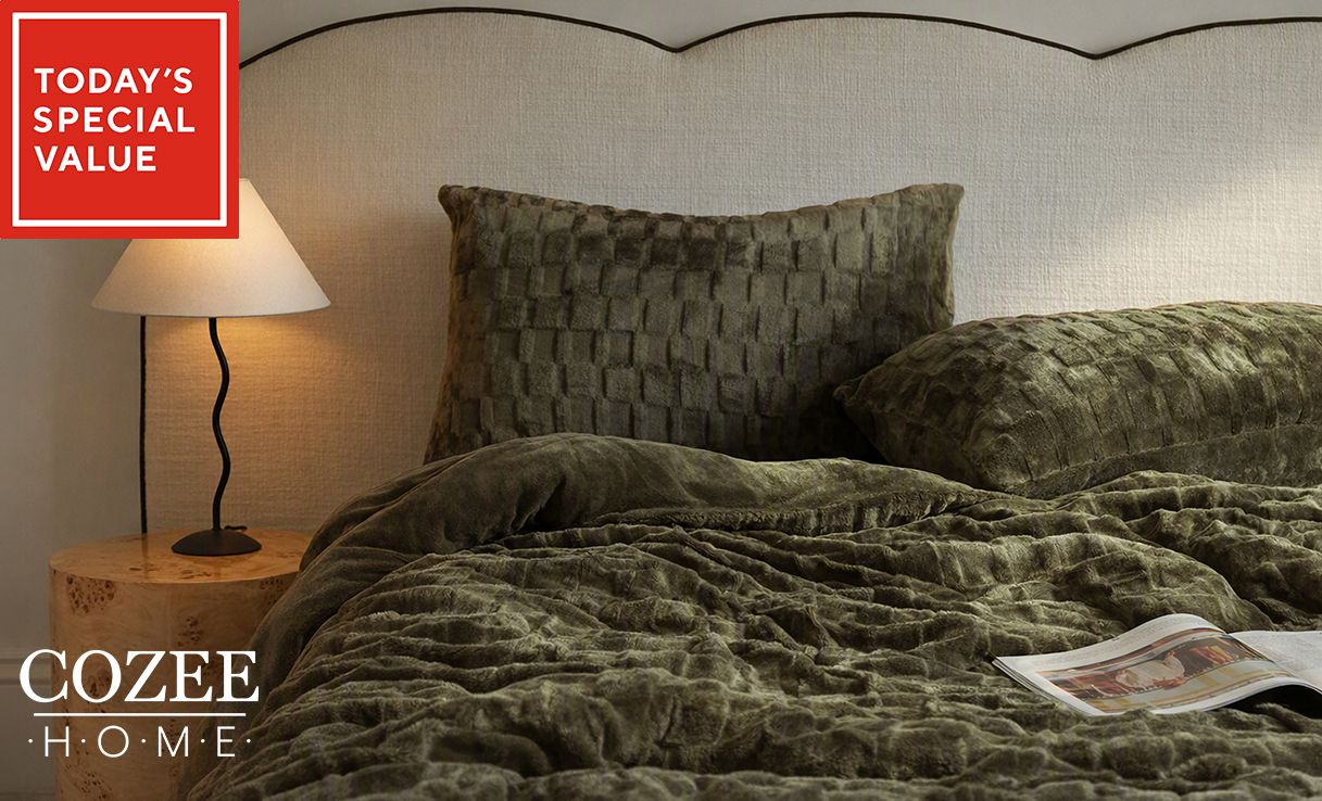Spread the cost of this Cozee Home Pure Comfort 4 Piece Duvet Set